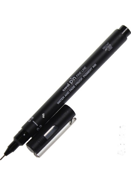 Uniball Pın 03200 Kırmızı Çizim Kalemi 0,3 mm