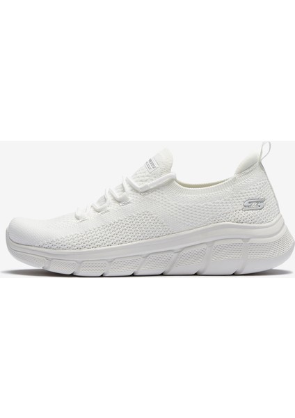 BOBS B FLEX Kadın Beyaz Günlük Ayakkabı - 117121 WHT