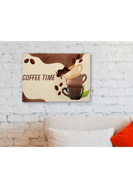 Gift Coffee Tasarımlı Kanvas Tablo 30X50CM-41