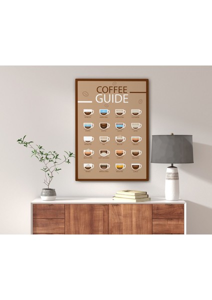 Gift Coffee Tasarımlı Kanvas Tablo 70X100CM-18