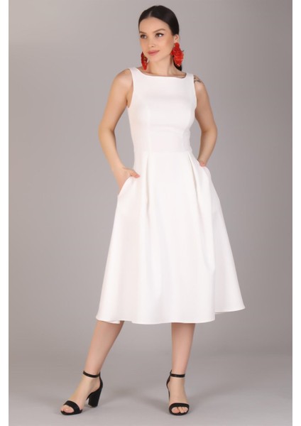 Sweetness Kadın Siyah Pileli Cep Detaylı Elbise fiyatları