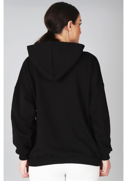 Sweetness Haki Renk Kapüşonlu Kadın Sweatshirt indirimleri