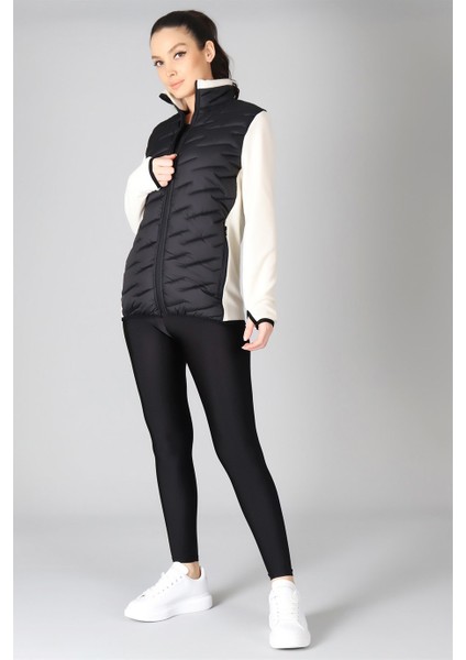 Sweetness Kadın Ekru Kapitone Mont