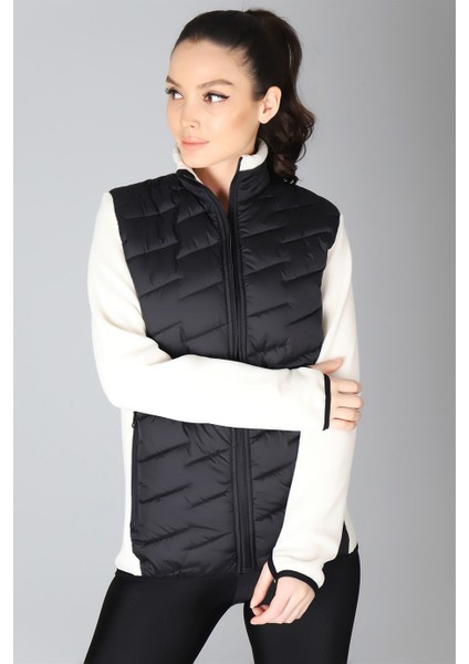 Sweetness Kadın Ekru Kapitone Mont modelleri