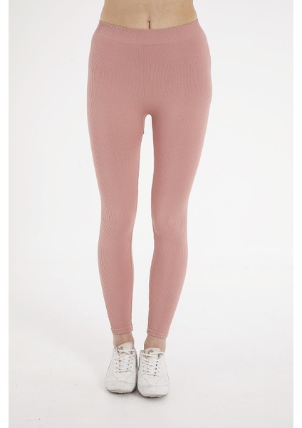 Kadın Fitilli Dikişsz Spor Tayt fiyatları