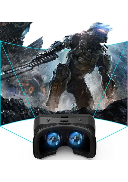  Vr Shinecon G06A 3D Sanal Gerçeklik Gözlüğü  720° Panoramik Görünüm