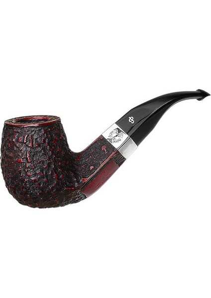 Sherlock Holmes Milverton 9mm. Filtreli Vulcanite Saplı Pipo