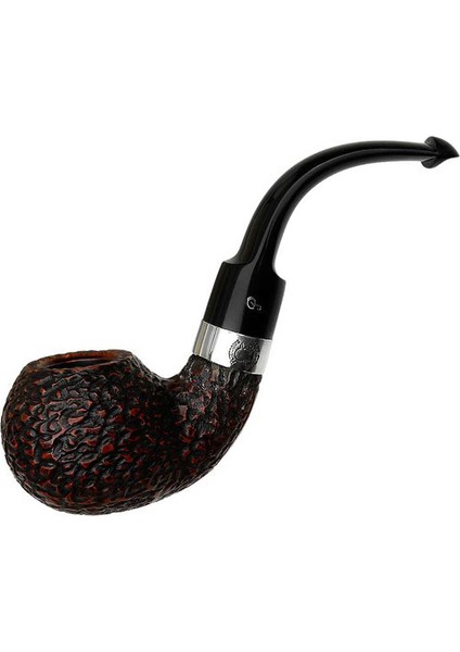Sherlock Holmes Lestrade 9mm. Filtreli Vulcanite Saplı Pipo