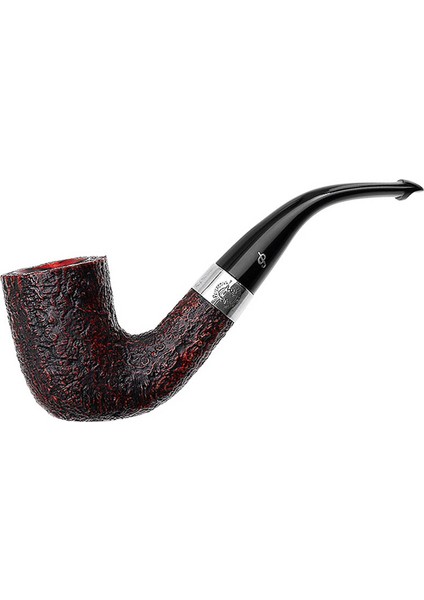 Sherlock Holmes Rathbone 9mm. Filtreli Vulcanite Saplı Pipo