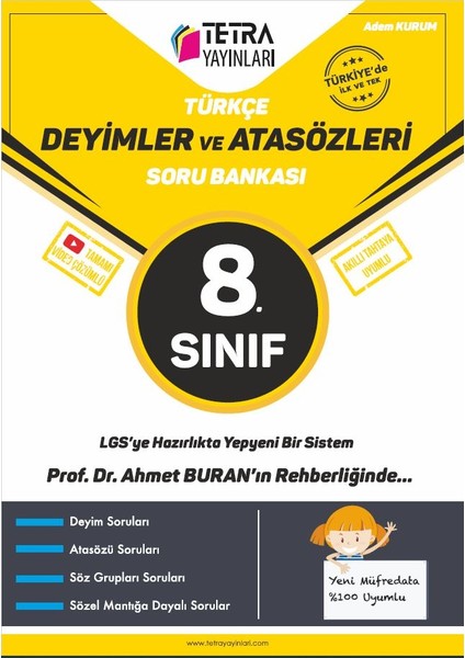 8.sınıf Türkçe Deyimler ve Atasözleri Soru Bankası