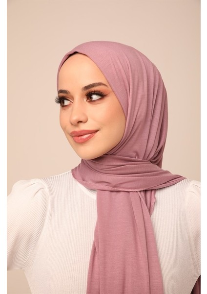 Viskon Pamuk Penye Şal - Lavanta modelleri