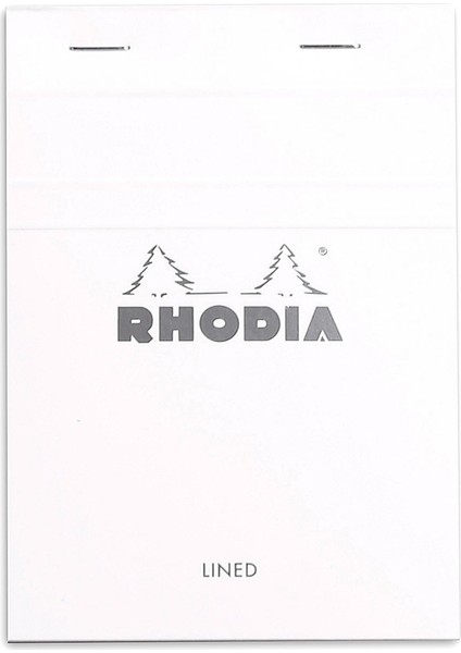 RB13601 Basic A6 Beyaz Çizgili Defter