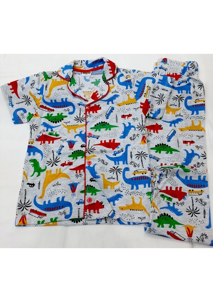 Pijakids Erkek Çocuk Pamuklu Pijama Takımı