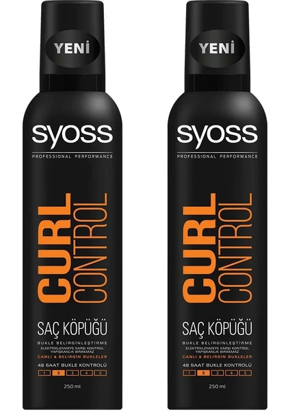 Curl Control- Bukle Belirginleştirici Köpük 250 Ml X 2 Adet