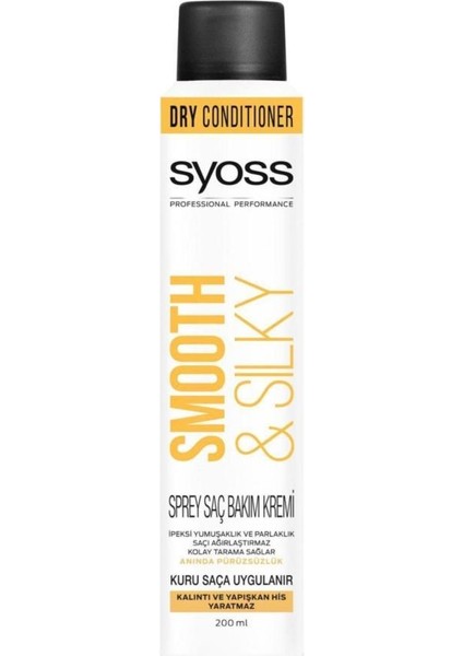 Smooth & Sılky Sprey Saç Bakım Kremi 200 ml