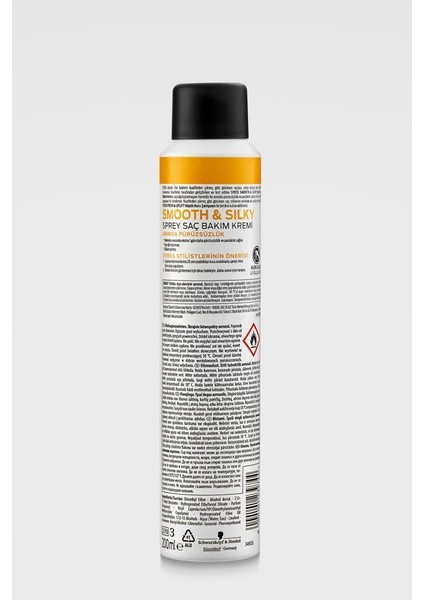 Smooth & Sılky Sprey Saç Bakım Kremi 200 ml
