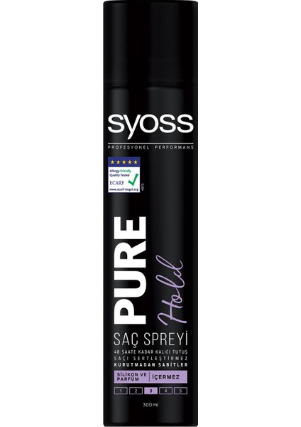 Pure Hold  300 ml Saç Spreyi