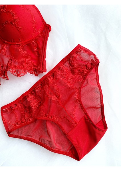 Kırmızı Destekli Bralet Takım fiyatları