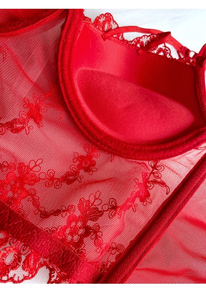 Kırmızı Destekli Bralet Takım fırsatları