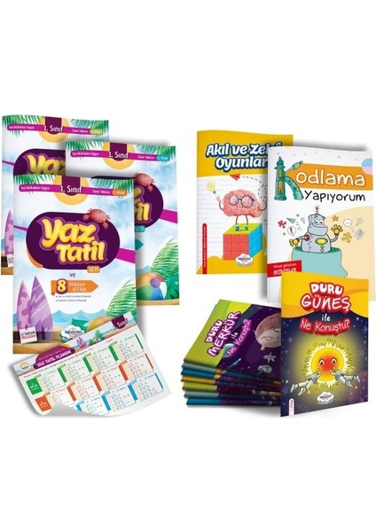 1. Sınıf Yaz Tatil Seti