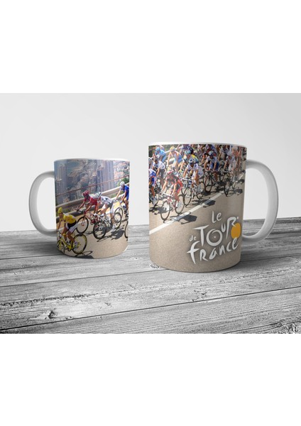 Le Tour De France Fransa Bisiklet Turu Kupa Bardak Model 4