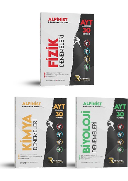 Alpinist AYT Fizik-Kimya-Biyoloji Branş Denemeleri