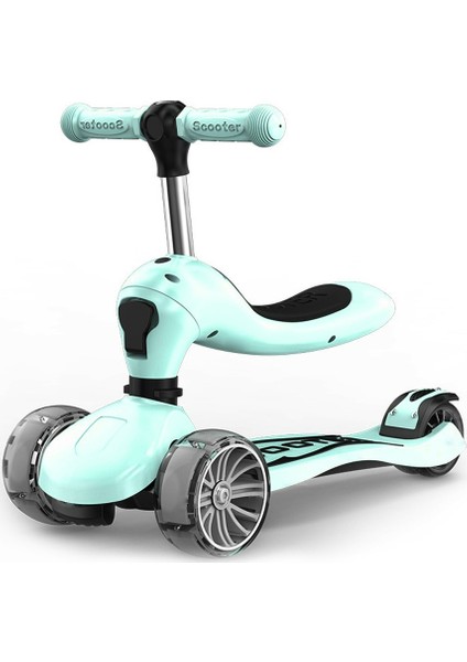 Buyfun 4 Tekerlekli Oturan Çocuk Scooter 1-2-6-8 Yaşında (Yurt Dışından)