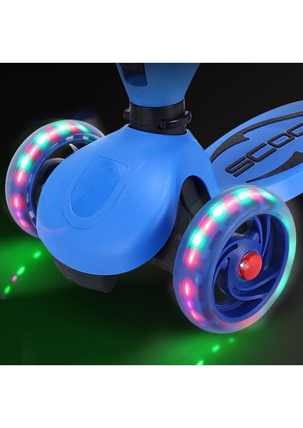 Buyfun 4 Tekerlekli Oturan Çocuk Scooter 1-2-6-8 Yaşında (Yurt Dışından)