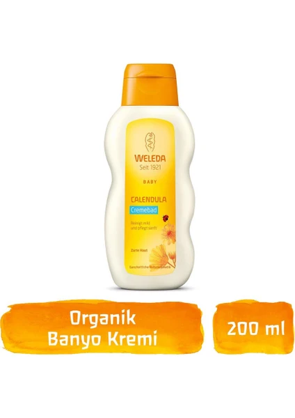 Calendula Organik Temizleyici ve Nemlendirici Banyo Kremi 200ml