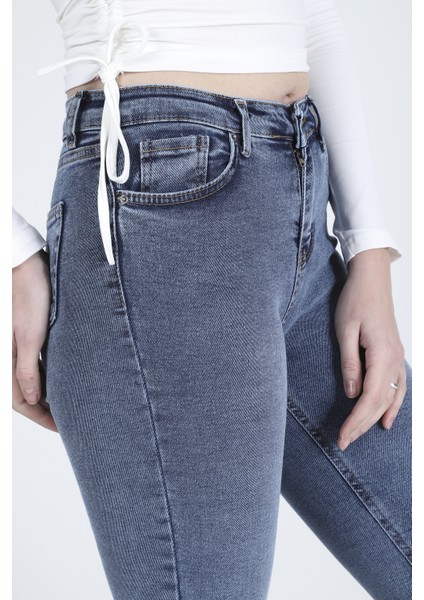 Kar Yıkama Kadın Skinny Jean