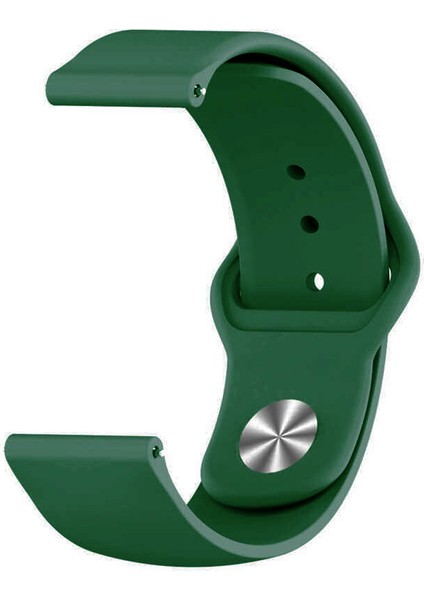 Samsung Galaxy Watch 42MM Termoplastik Kordon Newcord Su Yeşili