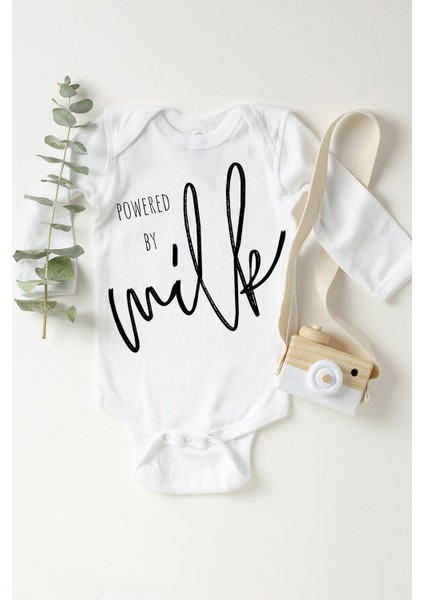 Bebek Beyaz Powered By Milk Çıtçıtlı Body