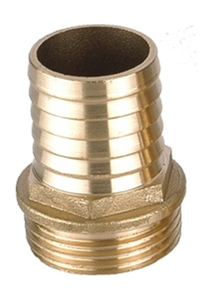 Sarı Hortum Rekoru 3/4'' Hortum Takma Ucu 20MM 2'li