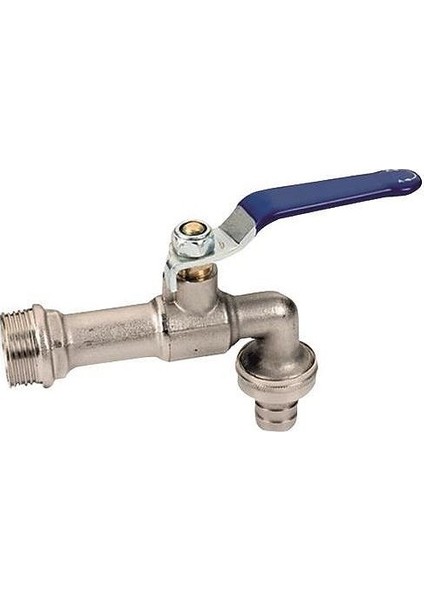 Küresel Bahçe Musluğu Rekorlu 3/4'' Prinç