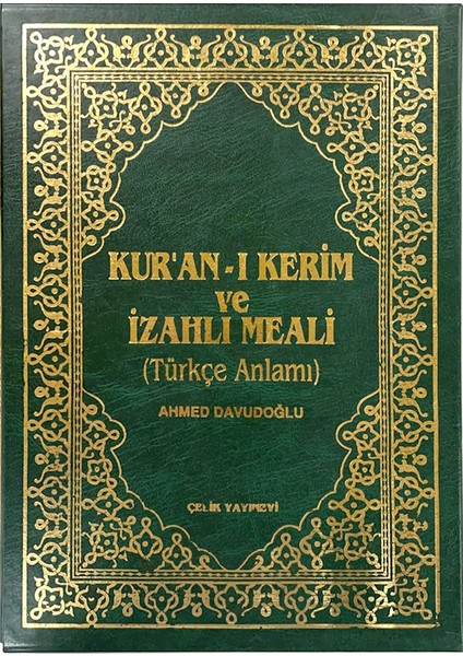 Kur'An-I Kerim Ve İzahlı Meali (Cami Boy)-Ahmed Davudoğlu