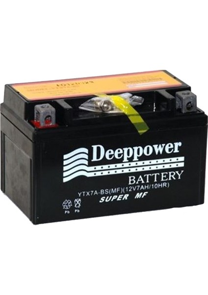 Deep Power 12V 7AH YTX7A-BS