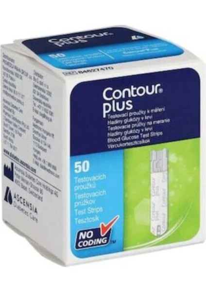 Contour Plus Test Strıbı 50'lı