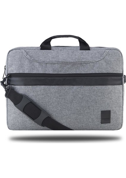 Workstation BND604 15.6 " Su Geçirmez Kumaş, Notebook ,laptop Çantası-Gri