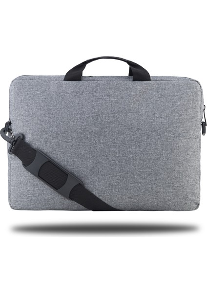 Workstation BND604 15.6 " Su Geçirmez Kumaş, Notebook ,laptop Çantası-Gri