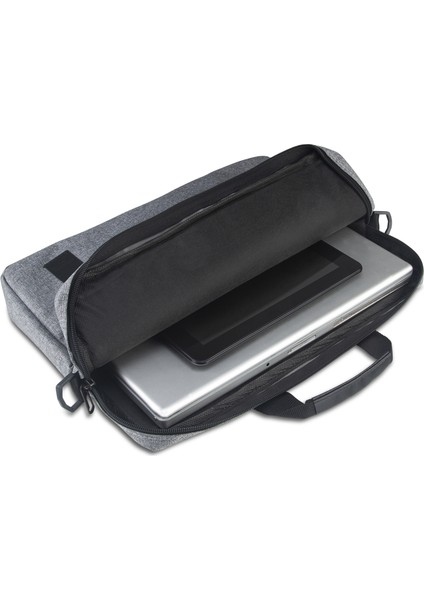 Workstation BND604 15.6 " Su Geçirmez Kumaş, Notebook ,laptop Çantası-Gri