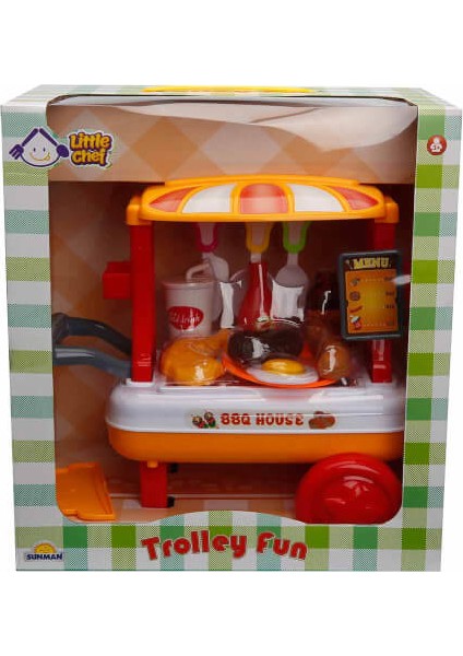 Little Chef Barbekü Arabası Oyun Seti S00002572