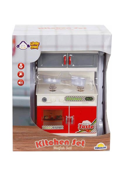 Little Chef Sesli ve Işıklı Ocak Seti S00002732