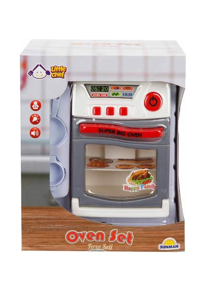 Slime Little Chef Sesli ve Işıklı Mini Fırın S00002733