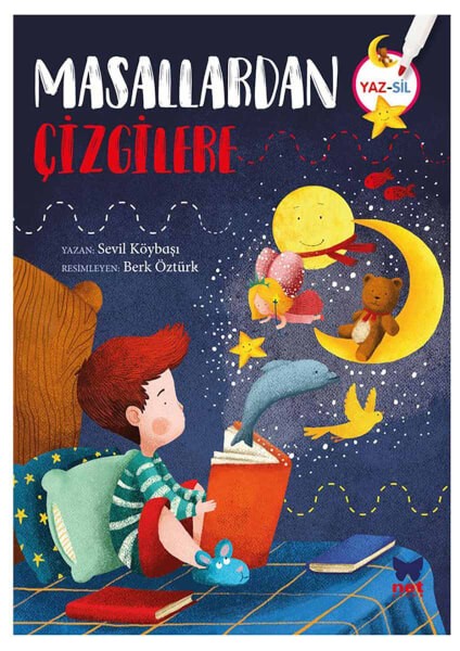 Masallardan Çizgilere Yaz Sil Çocuk Kitabı