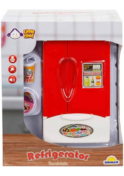 Slime Little Chef Müzikli ve Işıklı Mini Buzdolabı S00002736