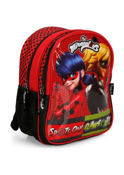 Ladybug ve Cat Noir Kabartmalı Ilkokul Sırt Çantası 2133