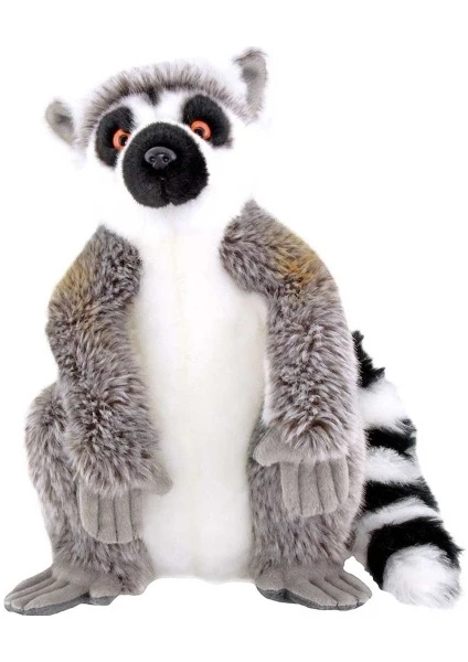 Animals Of The World Oturan Lemur Peluş Oyuncak 28 cm