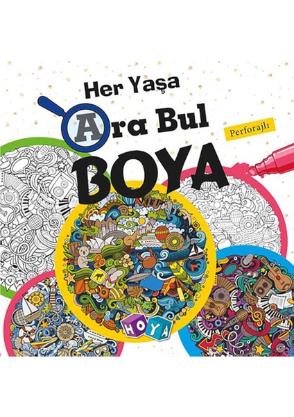 Her Yaşa Ara Bul Boya (Perforajlı) - Fethiye Tunç