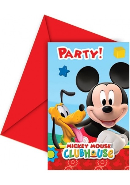 Mickey Playful Davetiye