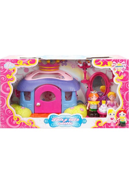 1090369 Sun Figür Set Peri Masalı Kalesi-Yfn